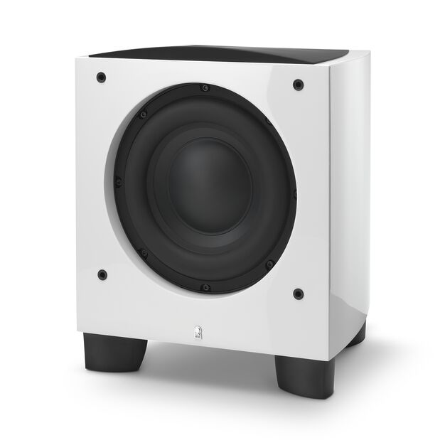B110v2 - White - 10&rdquo; 1000W Powered Subwoofer - Hero