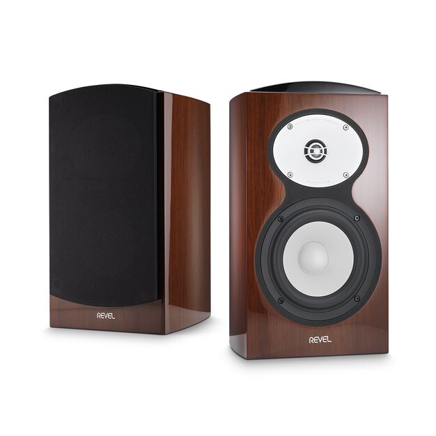 M126Be - Walnut - 2-way 6.5" Bookshelf Loudspeaker - Hero