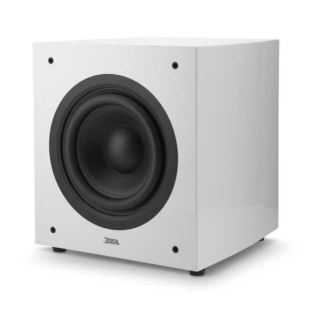 B10 - White Gloss - 800 Watt 10&rdquo; Powered Subwoofer - Hero