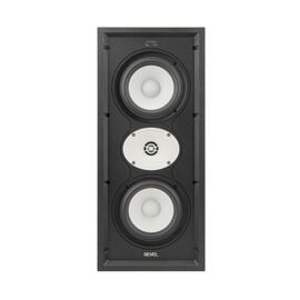 W226Be - Black - Dual 6.5-inch (165mm) 2-way In-wall Loudspeaker - Hero