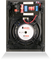W263 - White - 6 &frac12;" In-Wall Loudspeaker - Back